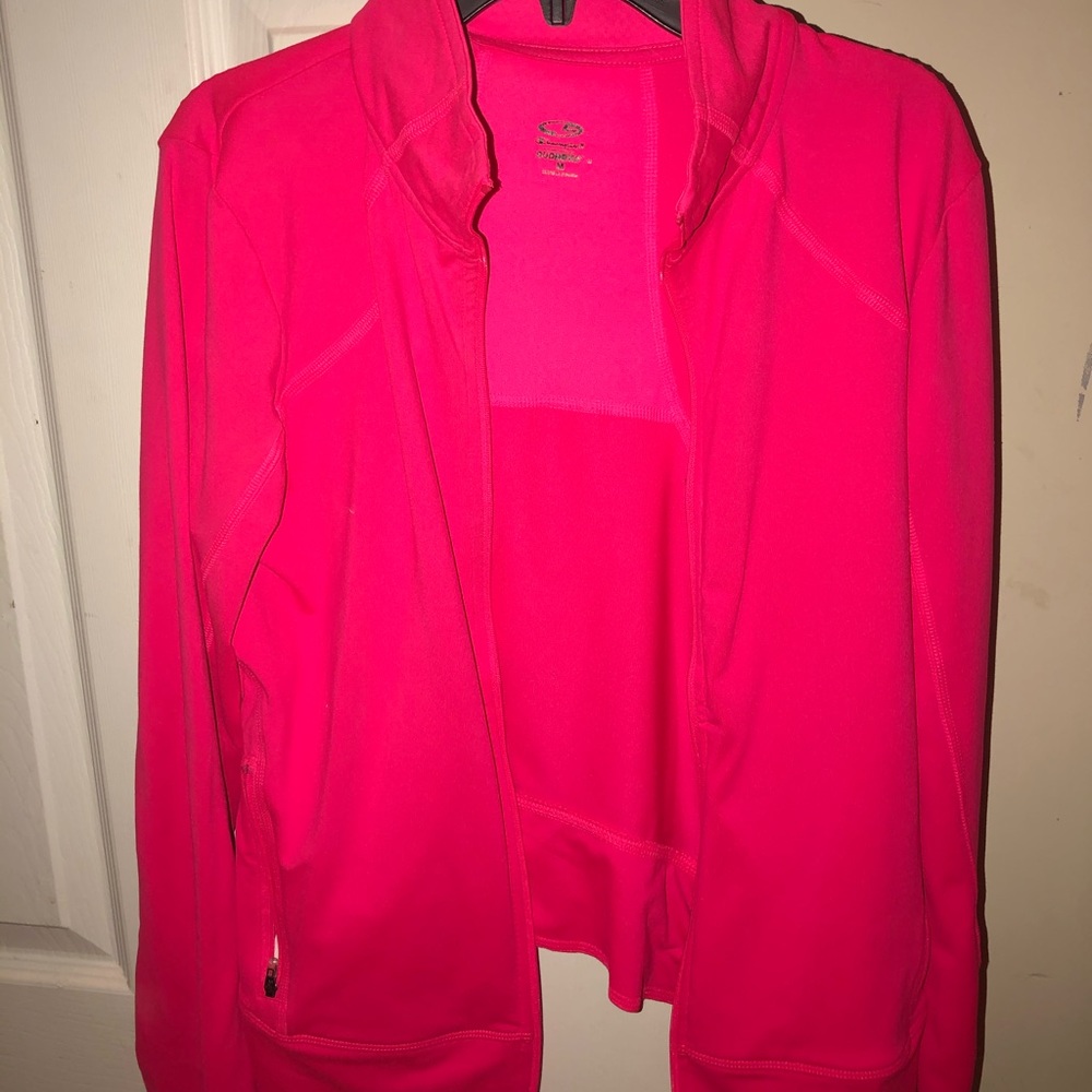 Pink zip up!